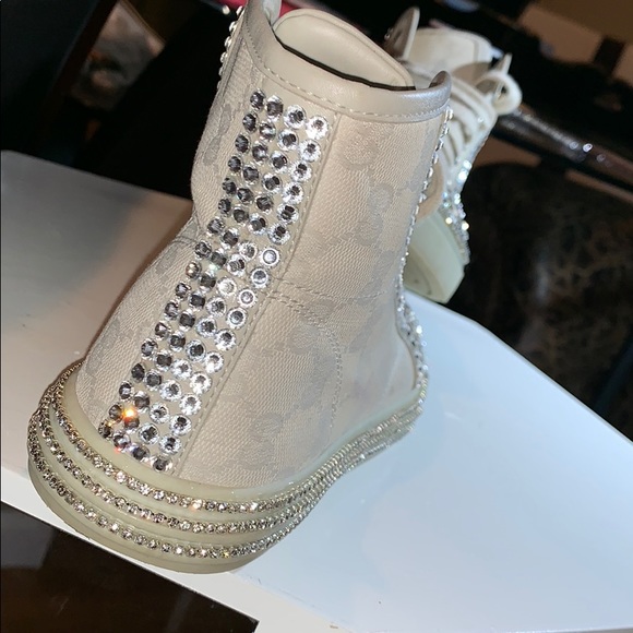 🔥🔥🔥GUCCi custom made ladies sneakers 🔥🔥😍 - Picture 4 of 8